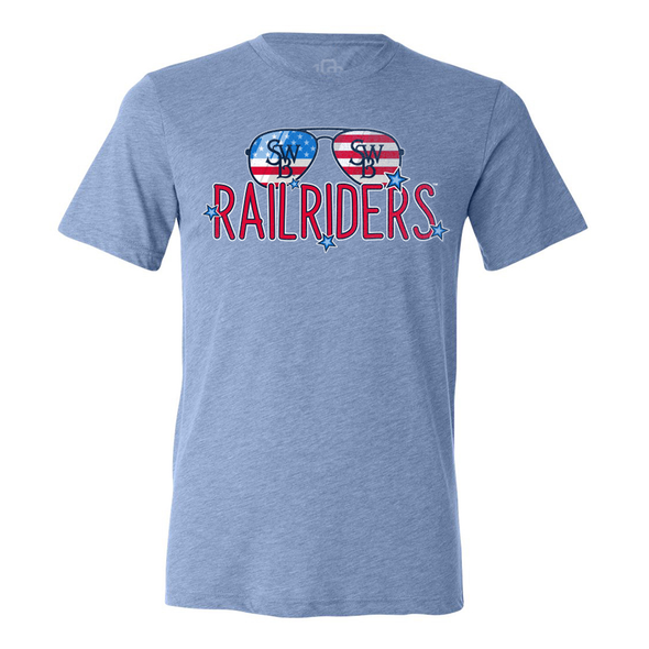 Scranton Wilke's-Barre RailRiders 108 Stitches Americana Tee