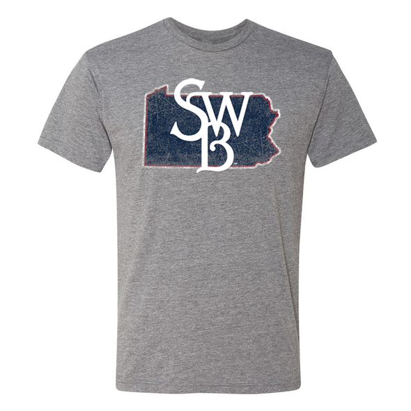Scranton Wilke's-Barre RailRiders 108 Stitches State Tee
