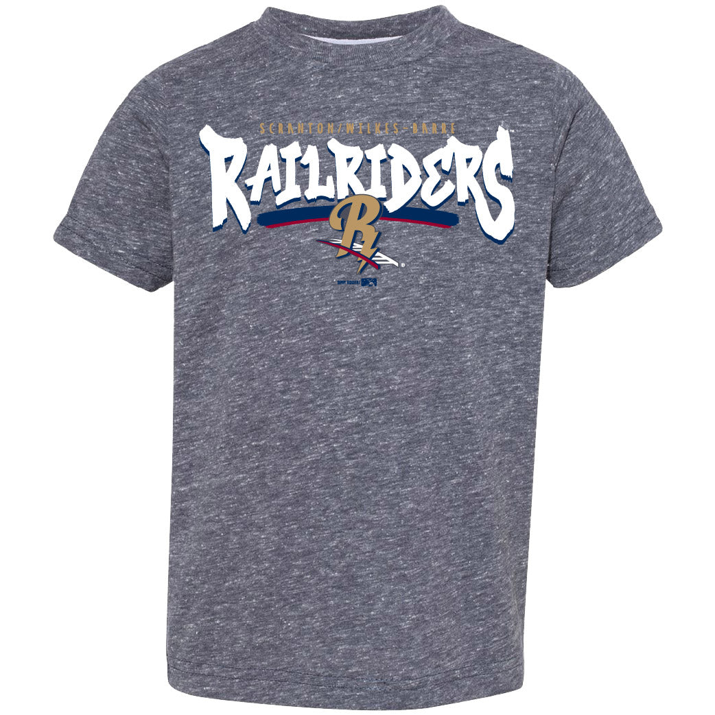 Scranton Wilke's-Barre RailRiders Toddler RailRiders Mélange T-Shirt ...