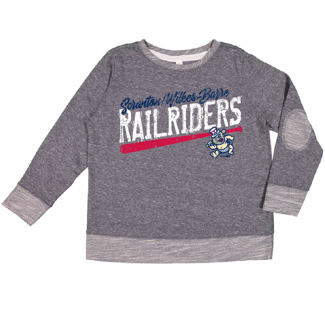 Scranton Wilke's-Barre RailRiders Toddler and Youth RailRiders crewnec ...